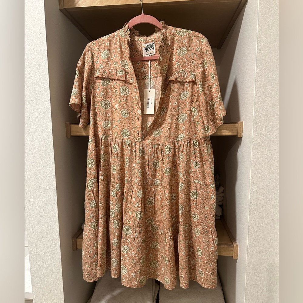 NWT | Floral Blush Mini Dress